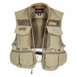 Simms Tributary Vest Tan