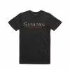 Simms Logo T-Shirt Black -Fiskesneller Butikk p 1350 101176 M default 1