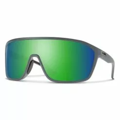 SMITH OPTICS Smith Boomtown Matte Cement Polar Green Mirror