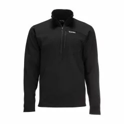 Simms Thermal 1/4 Zip Top Black